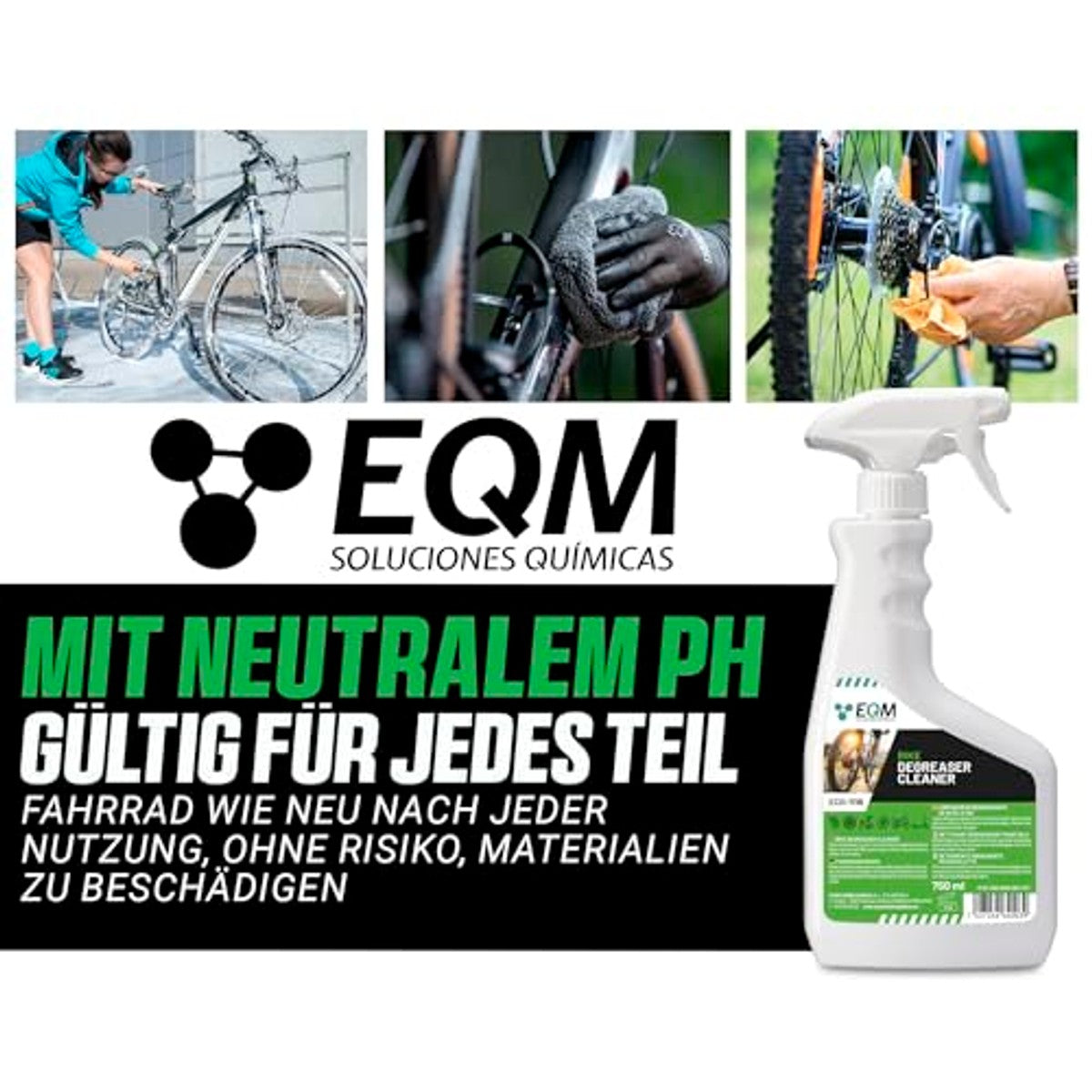 Chemical Ecosolutions EQM ECO-111B fietsreiniger 6 x 750 ml - Voordeelverpakking