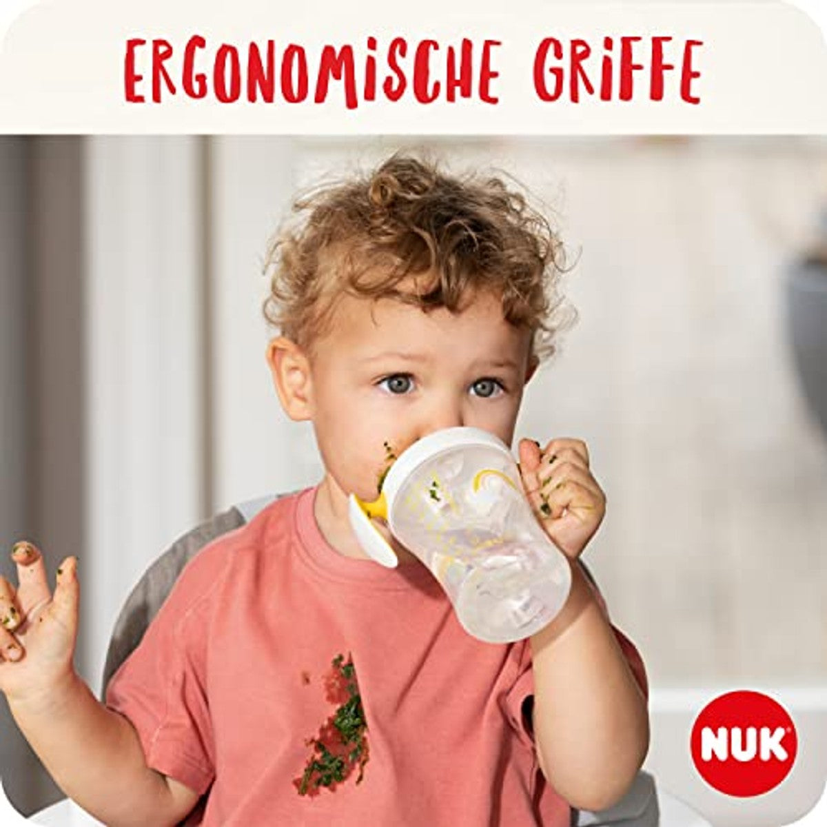 NUK Trainer Cup oefenbeker blauwe zebra 3 x 230 ml - Voordeelverpakking
