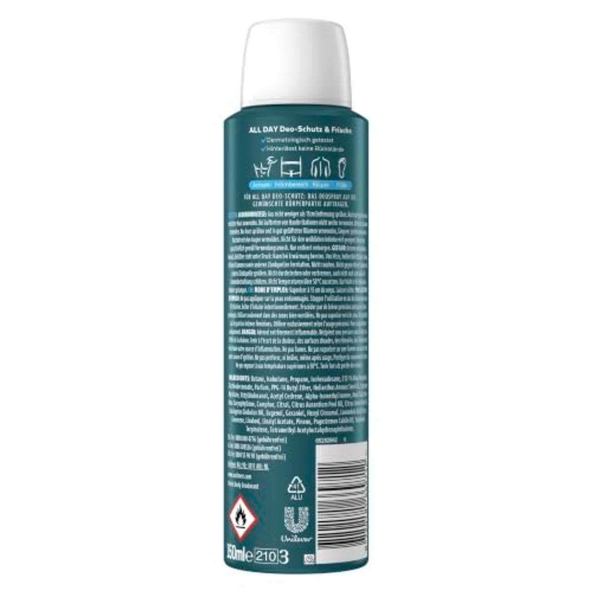 Rexona Men Whole Body Deodorant Spray Ocean Rush 150 ml – Rexona