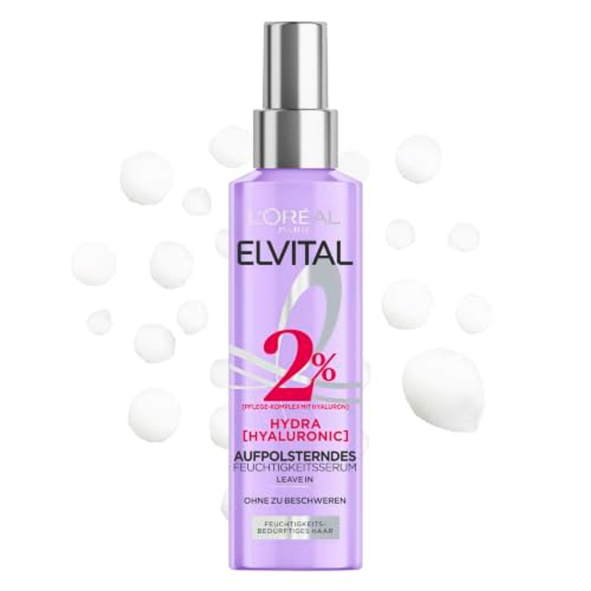L'Oréal Paris Elvital Hydra Hyaluronic Hydraterende Spray 3 x 150 ml - Voordeelverpakking