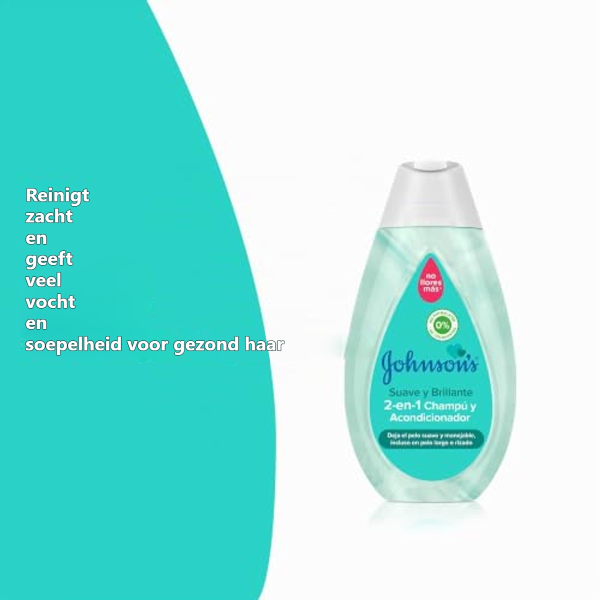 Johnson's Baby 2-in-1 kindershampoo & conditioner 6 x 500 ml - Voordeelverpakking – foto 4