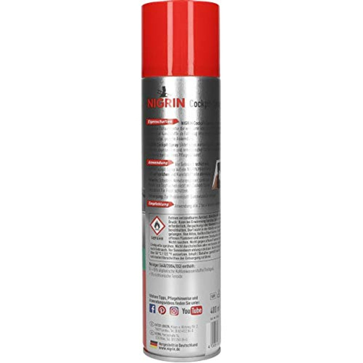NIGRIN Cockpitspray Neutraal 6 x 400 ml - Voordeelverpakking