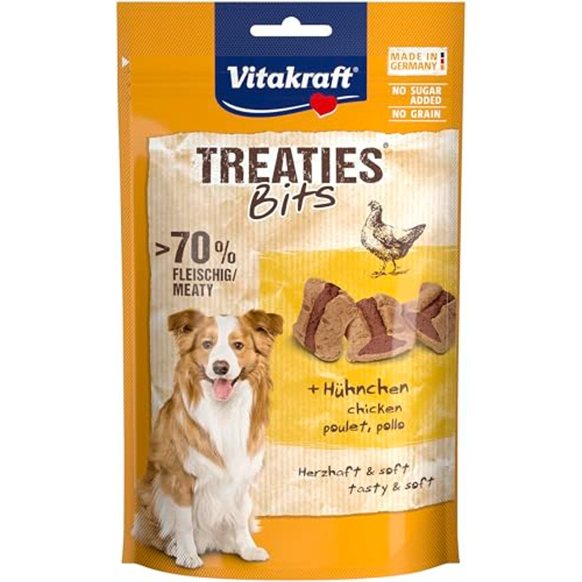 Vitakraft Treaties Bits hondensnack kip 6 x 120 g - 3-pack – foto 4