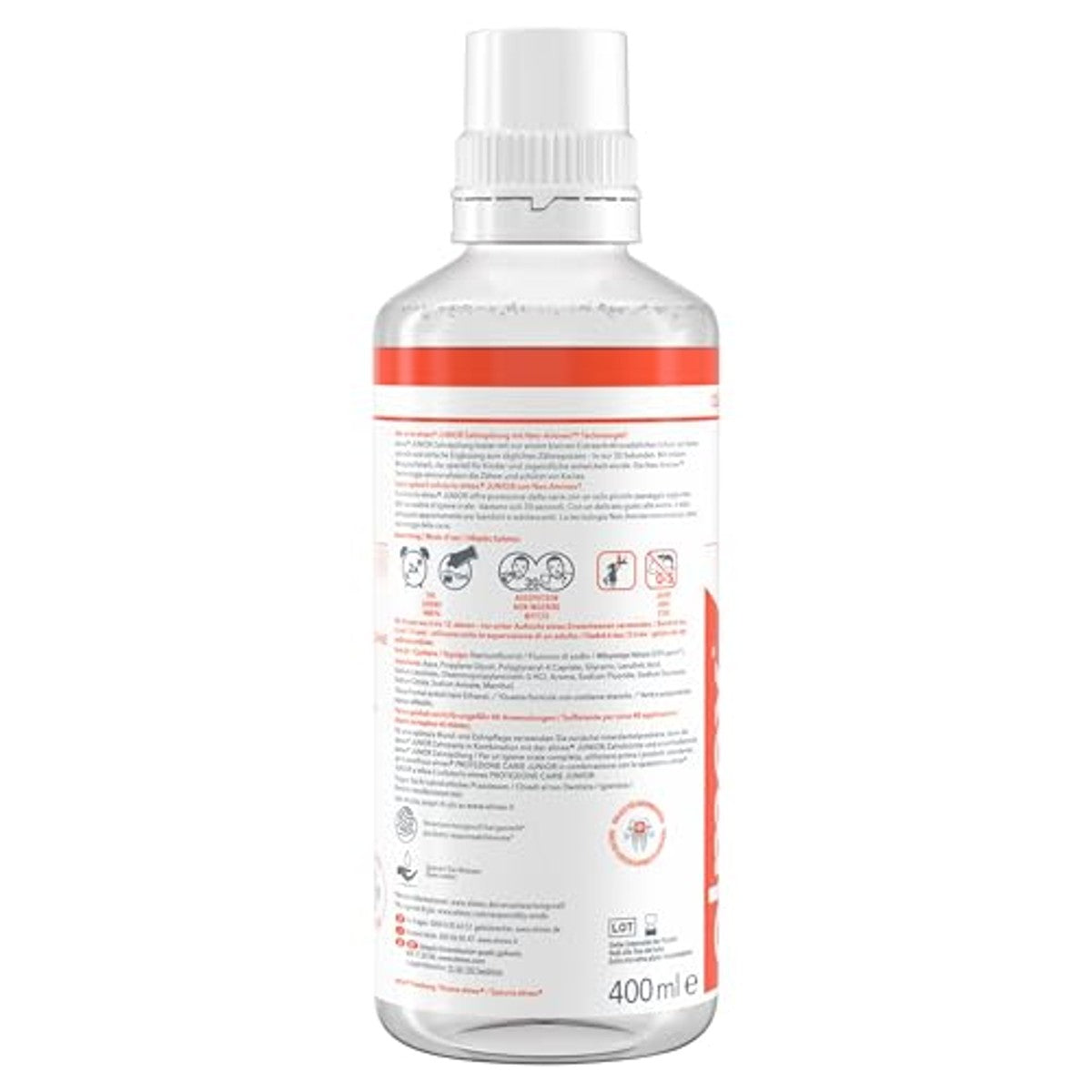 ELMEX Junior tandspoeling 6-12 jaar 400 ml – ELMEX