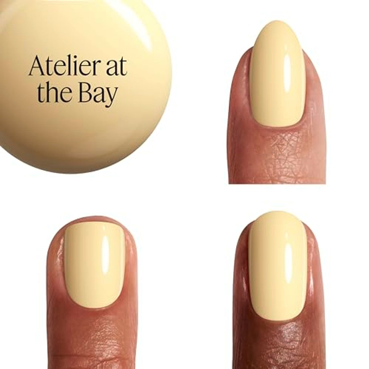 Gel by essie Nagellak, langdurige nagellak met glanzende afwerking, professionele nagellakkleur, manicure zonder uv-licht & houdt tot 15 dagen, kleur: nr. 102 atelier at the bay, geel – essie