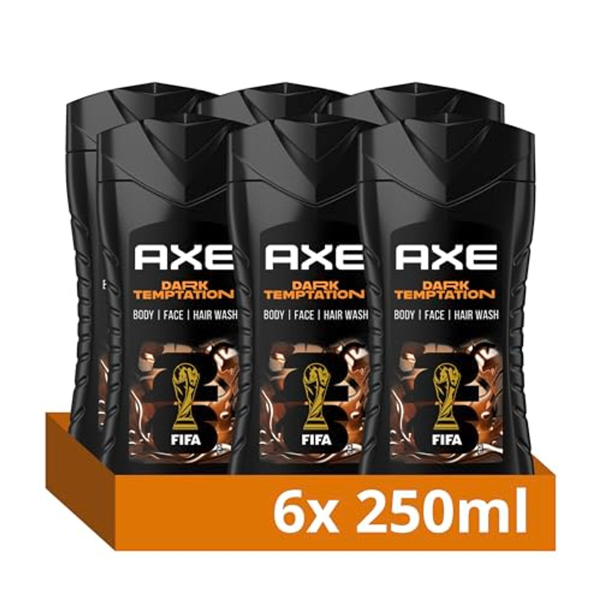 Axe douchegel Dark Temptation 6 x 250 ml – Axe