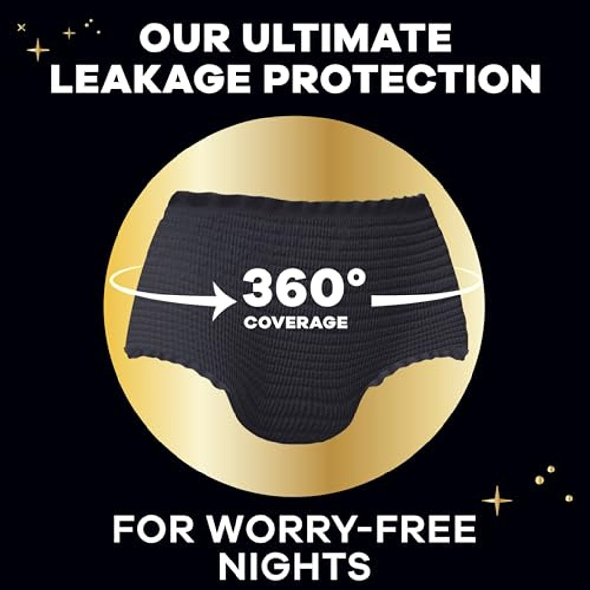 Always Zzzs Overnight wegwerp menstruatie-ondergoed S/M 14 stuks – Always