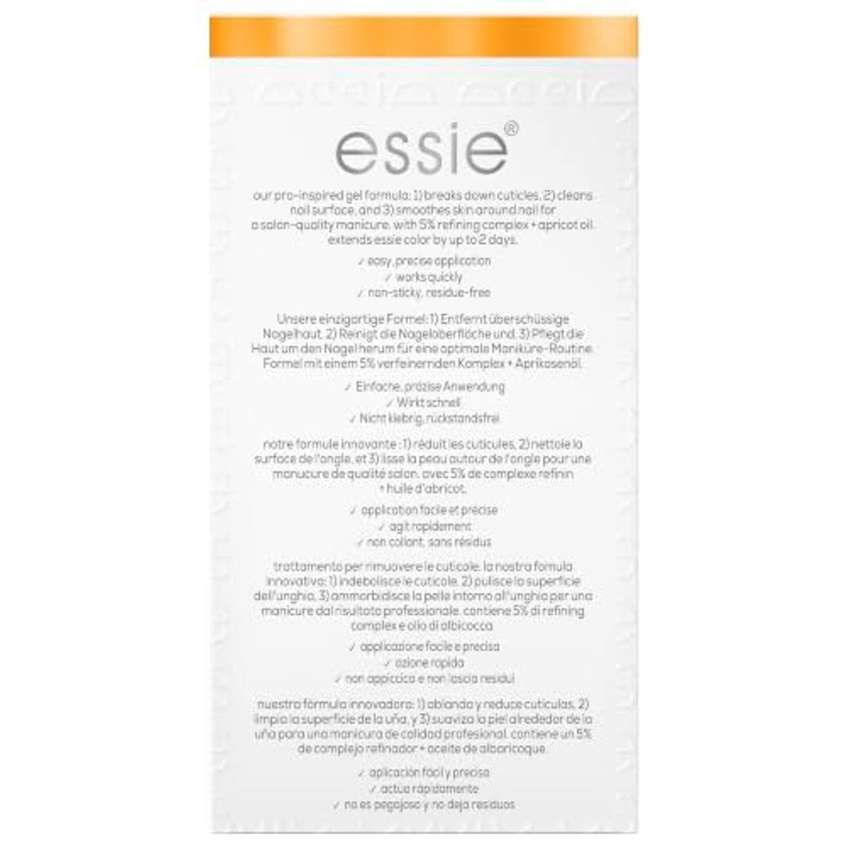 essie ready.prep.go. 3-in-1 nagelverzorgingsset 30 ml - 3 stuks