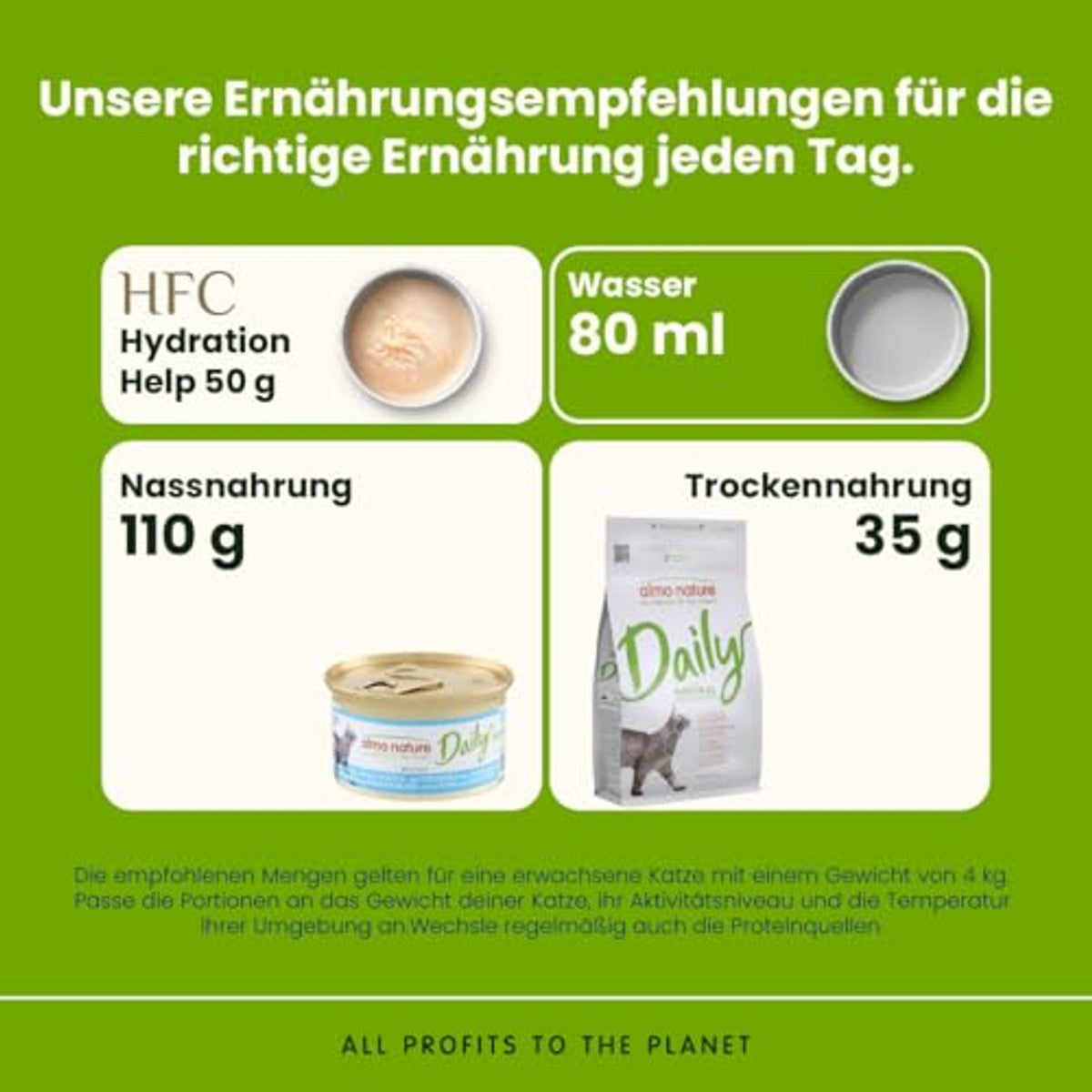 Almo Nature Daily Natvoer voor Volwassen Katten Mousse Tonijn 85 g - 6-pack