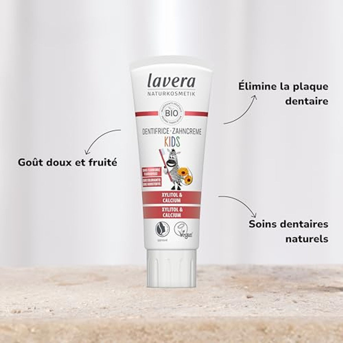 lavera Kids Tandpasta 6 x 75 ml - Voordeelverpakking