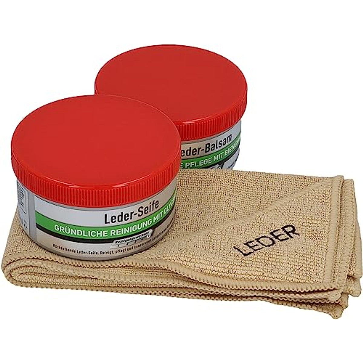 NIGRIN 73170 Performance lederverzorging-set Zeep met balsem - 3-pack