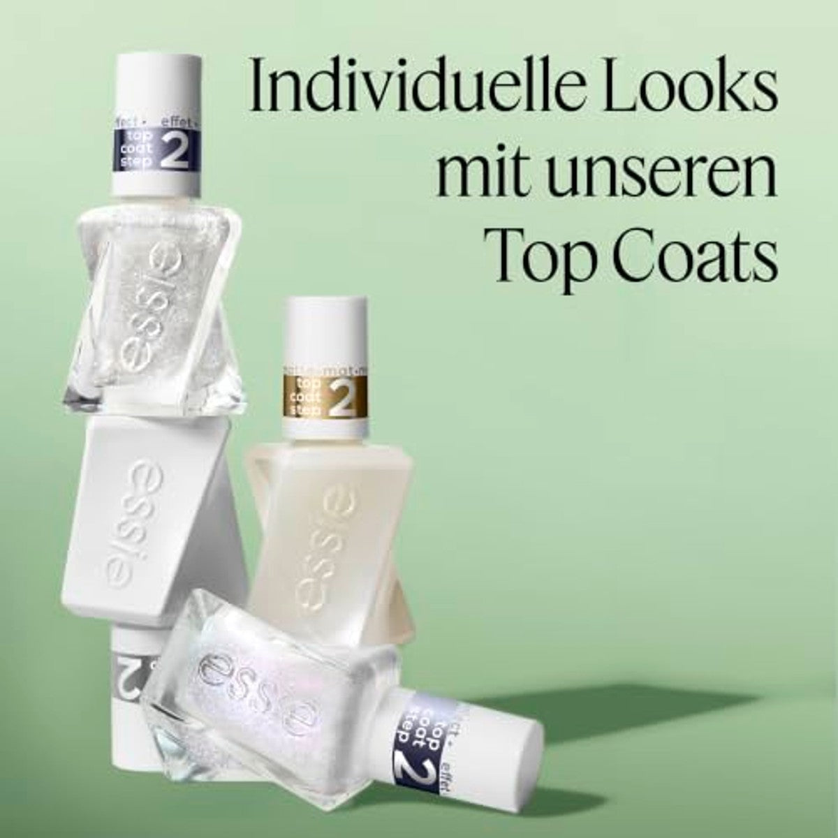essie Gel by essie Matte Toplaag nr. 01 13,5 ml - 6 stuks