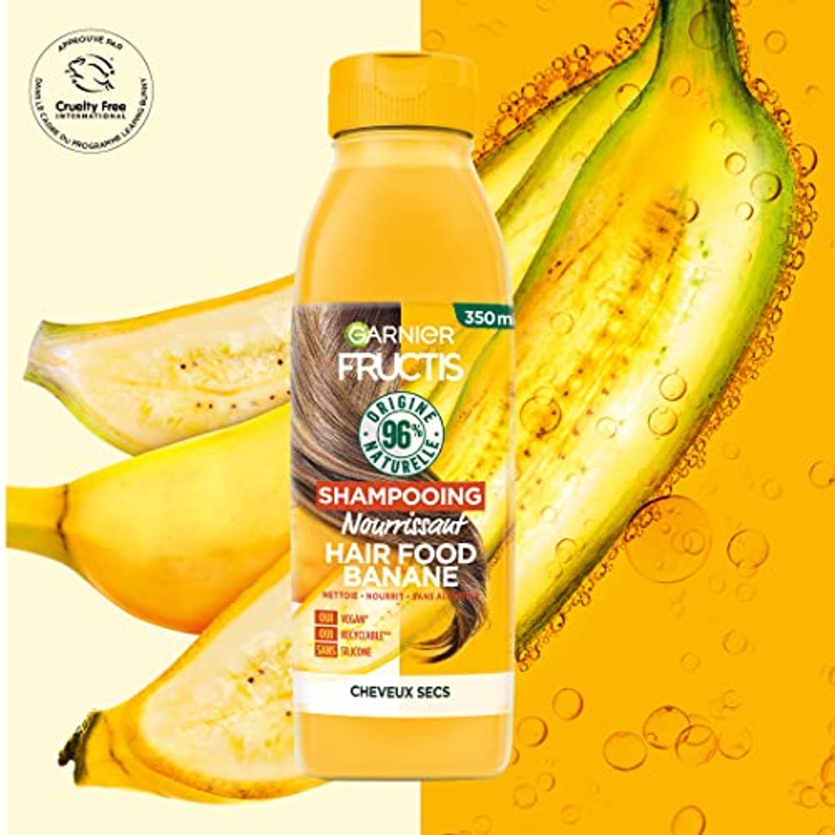 Garnier Fructis Banana Hair Shampoo 350 ml - 6 stuks