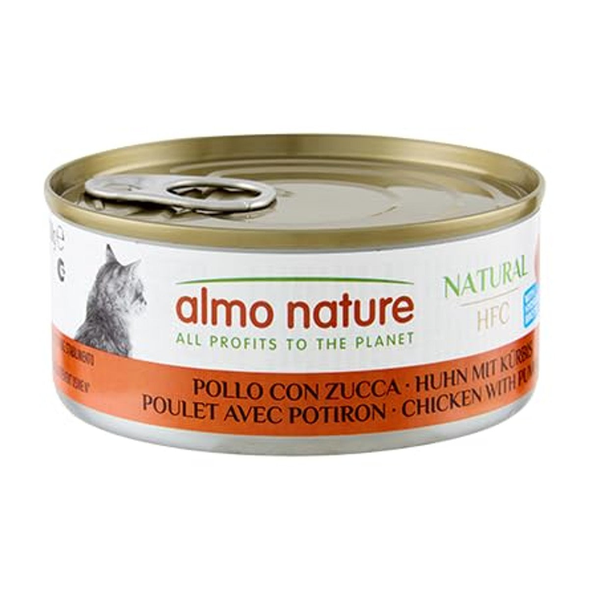 Almo Nature HFC Natural Kattenvoer Tonijn en Kip 24 x 150 g - 3-pack