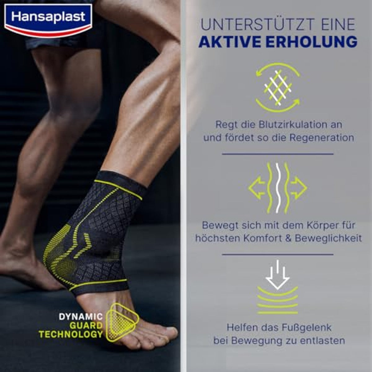 Hansaplast Performance enkelbandage S/M – Elastoplast
