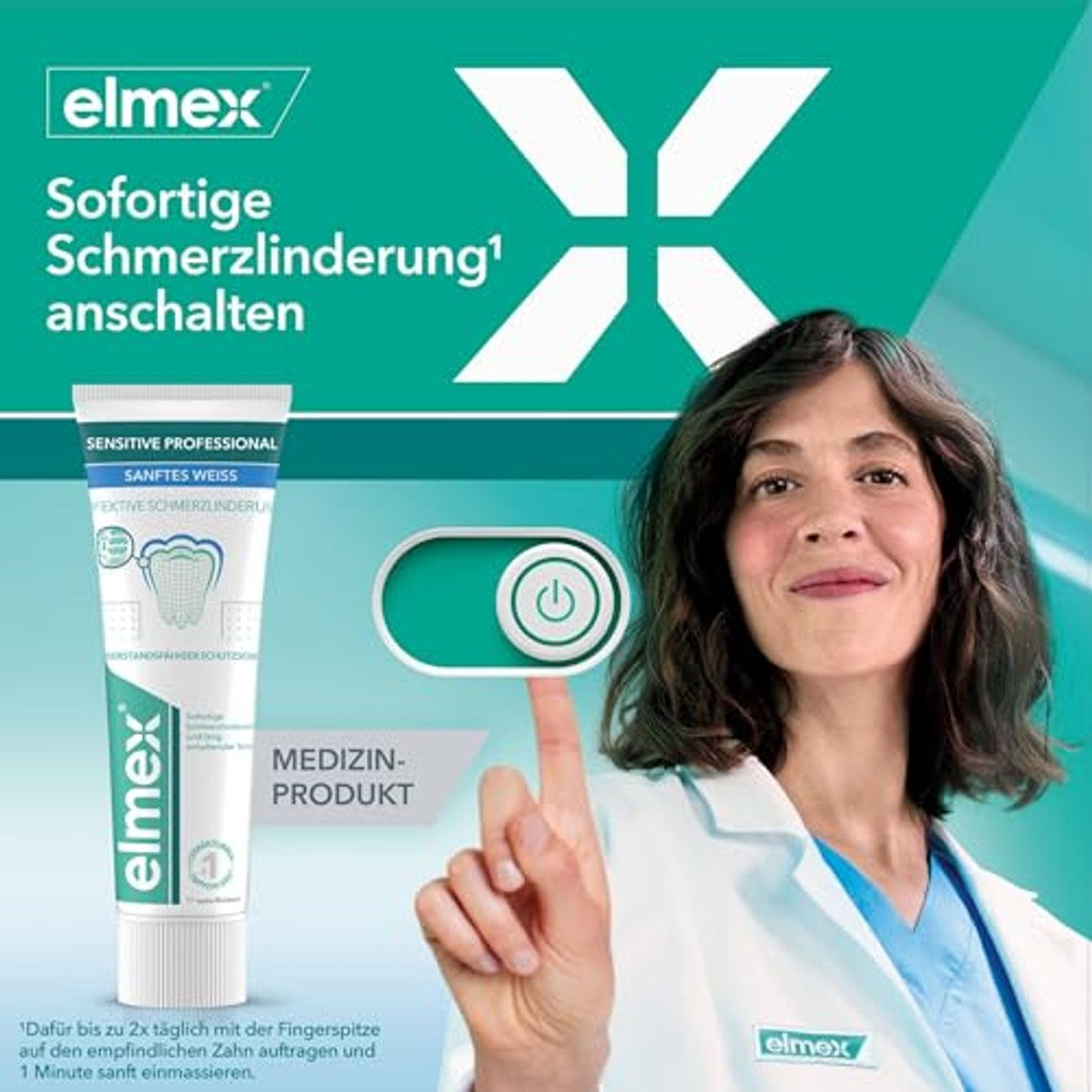 ELMEX Sensitive Professional plus zacht tandwit 75 ml – ELMEX