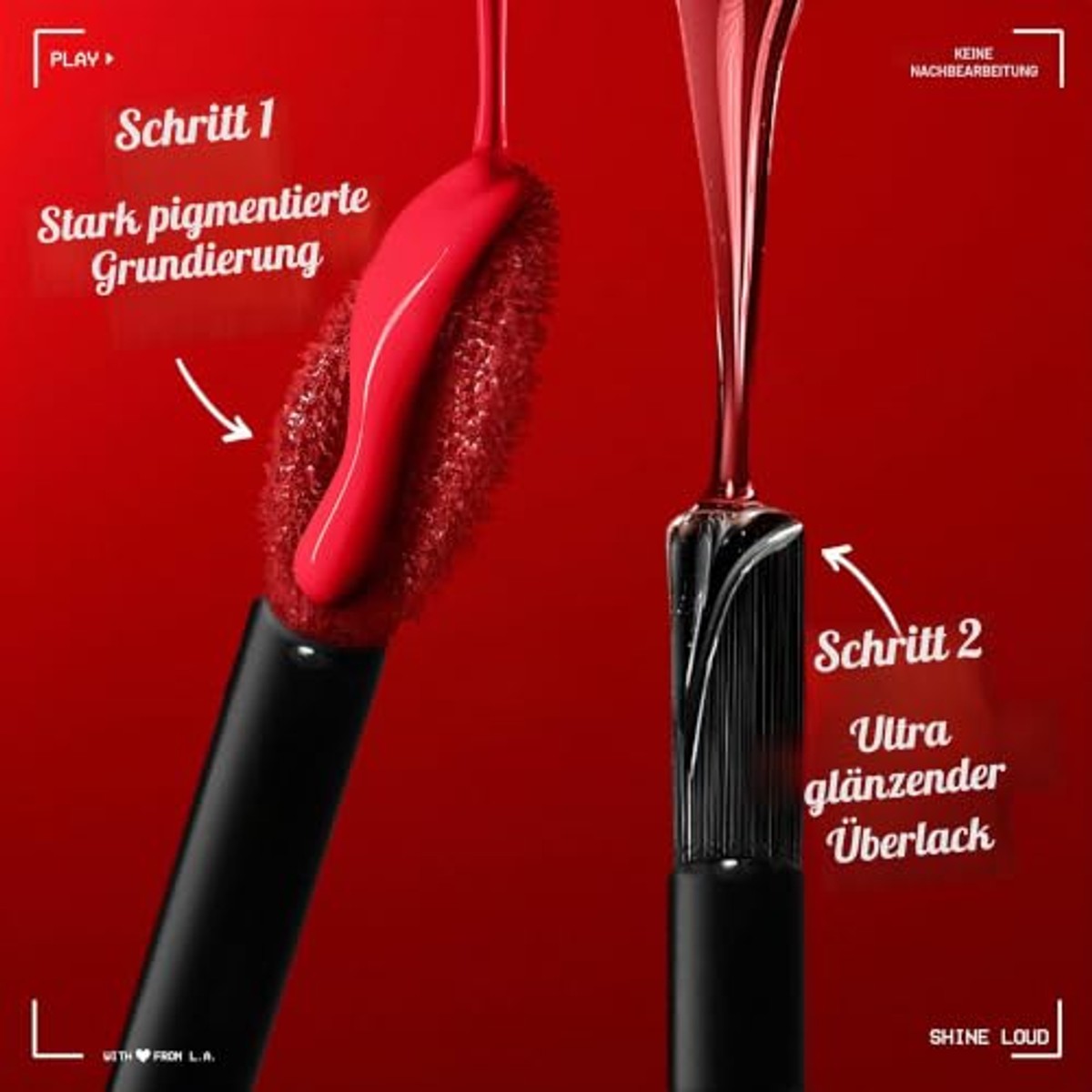 NYX PROFESSIONAL MAKEUP Shine Loud Lipgloss 29 Movie Maker - 3 stuks
