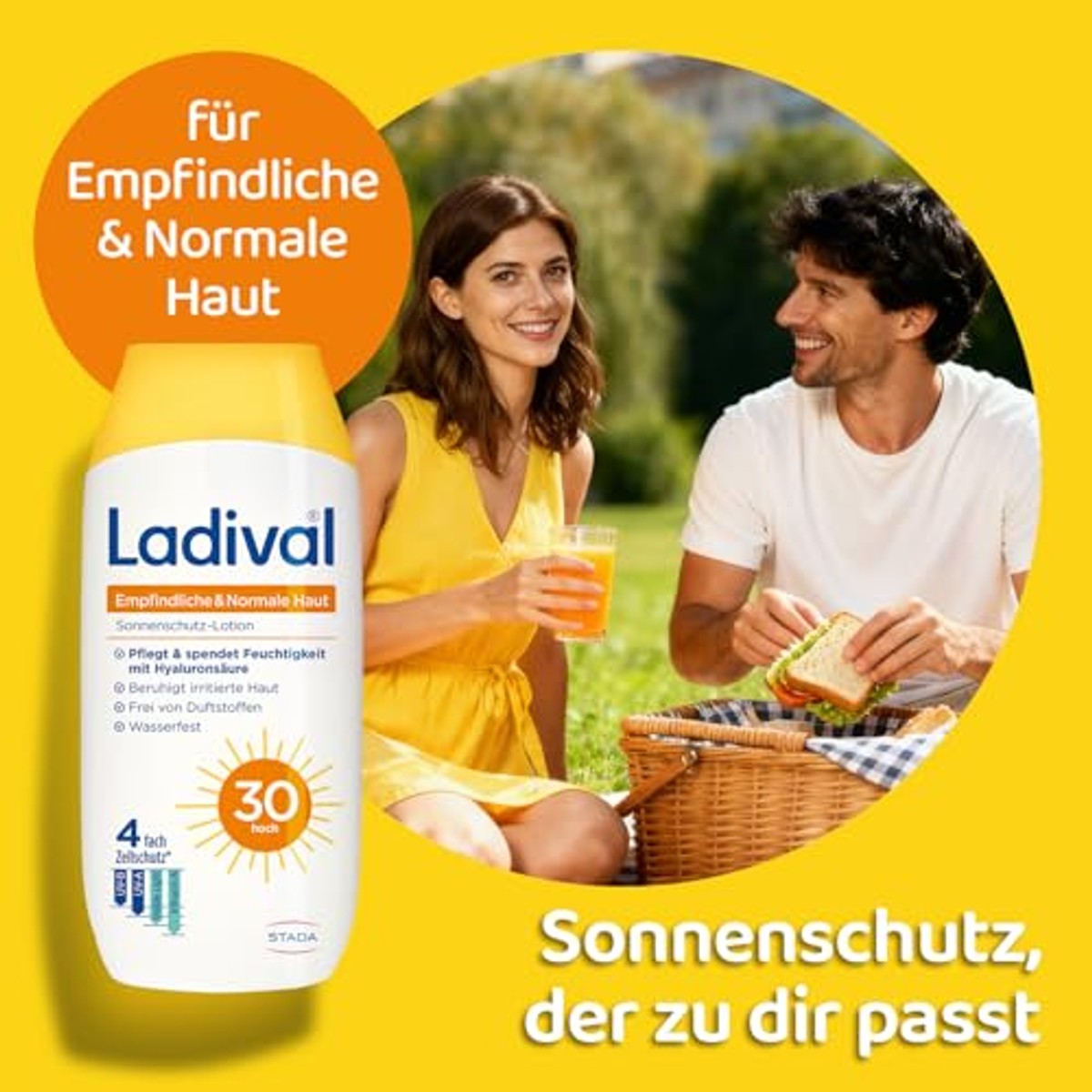 Ladival Zonnecrème gevoelige en normale huid SPF 30 3 x 200 ml - Voordeelverpakking