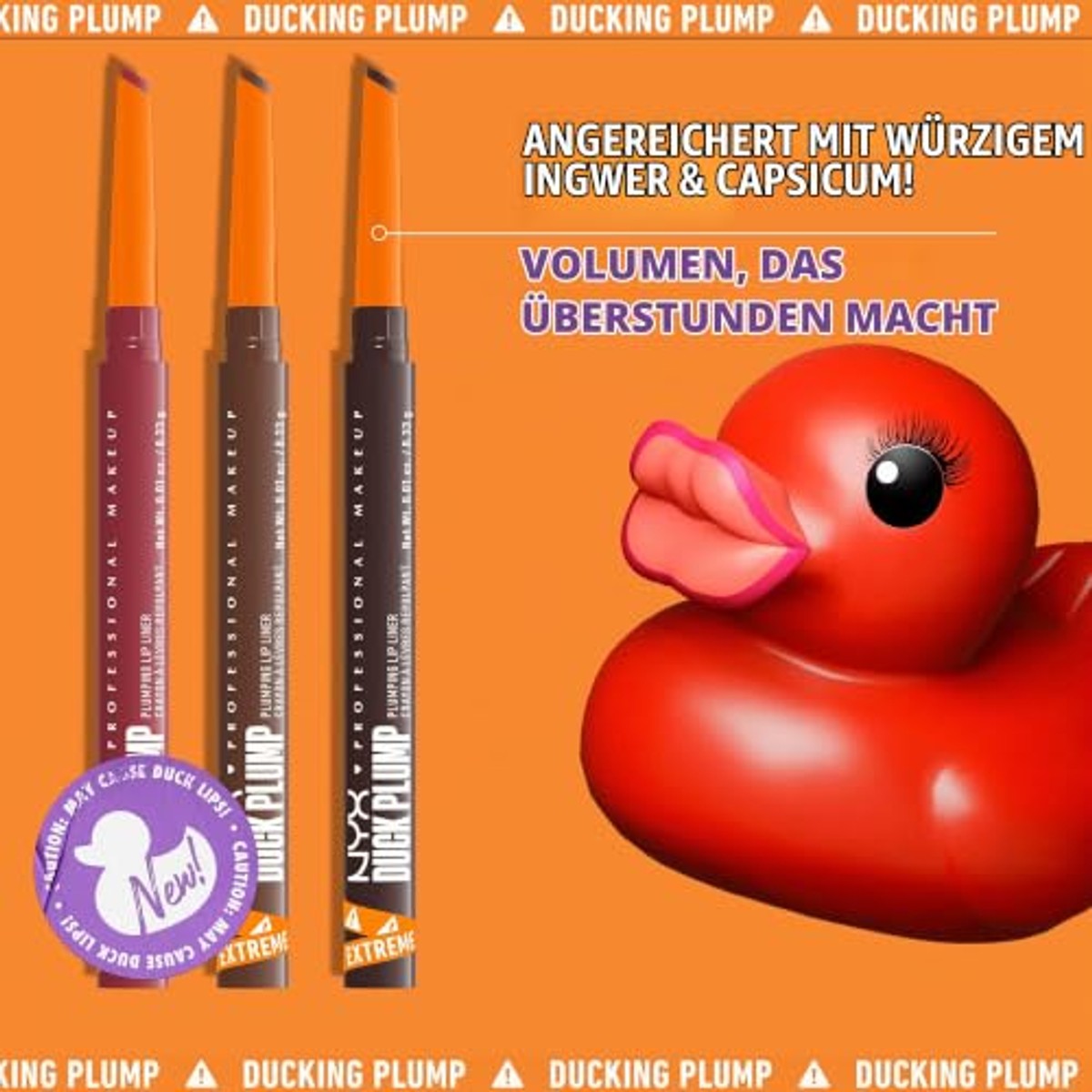 NYX PROFESSIONAL MAKEUP Duck Plump Lip Liner 08 Dash of Cocoa 1 x - 6 stuks