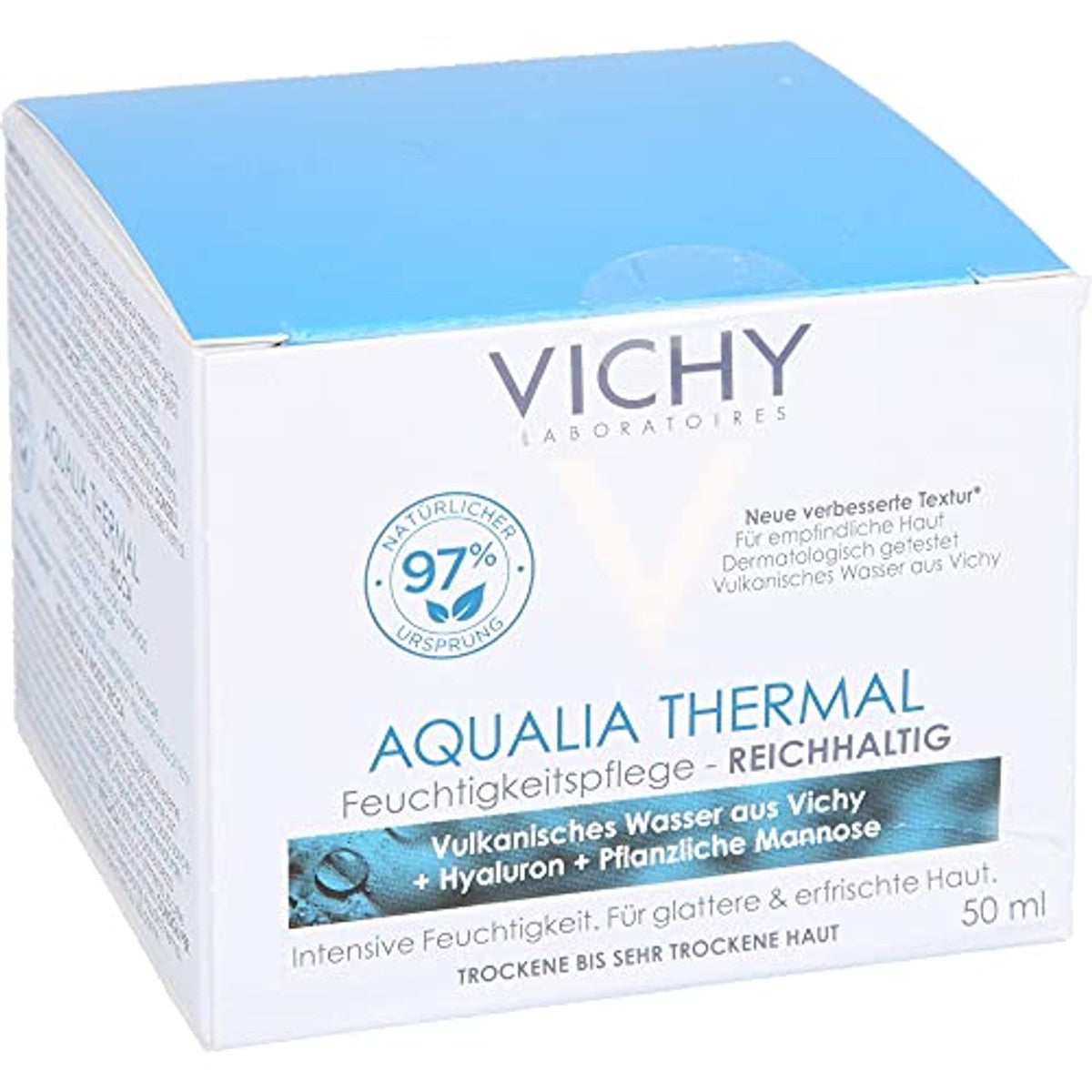 Vichy Aqualia Thermal Rijke Gezichtscrème voor Droge tot Zeer Droge Huid 50 ml