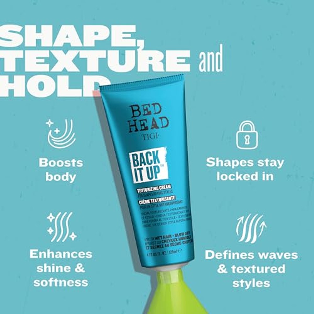 TIGI Bed Head Back It Up Textuurcrème 125 ml - 3-pack