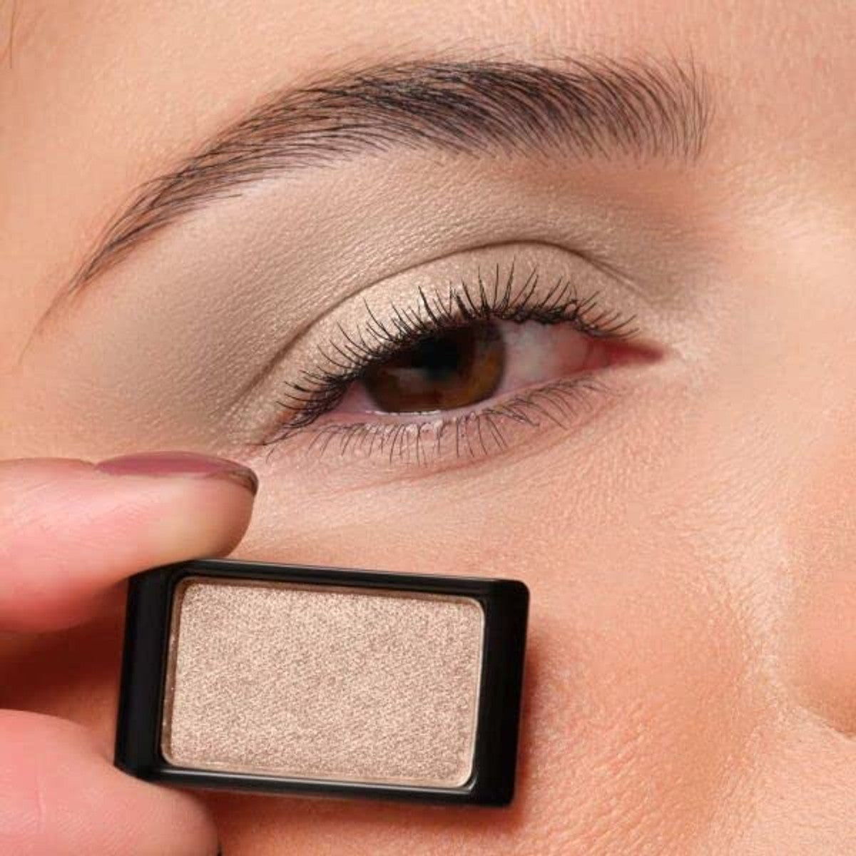 ARTDECO Artdeco Beauty Box Eyeshadow Pearl bruintinten, poederoogschaduw met parelafwerking voor het vullen van Artdeco Beauty Box, 1 x 1 g – Artdeco