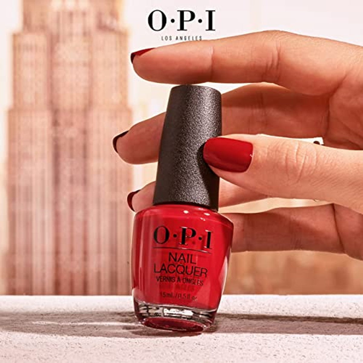 OPI Nail Lacquer Big Apple Red Rode Nagellak 15 ml - 6-pack
