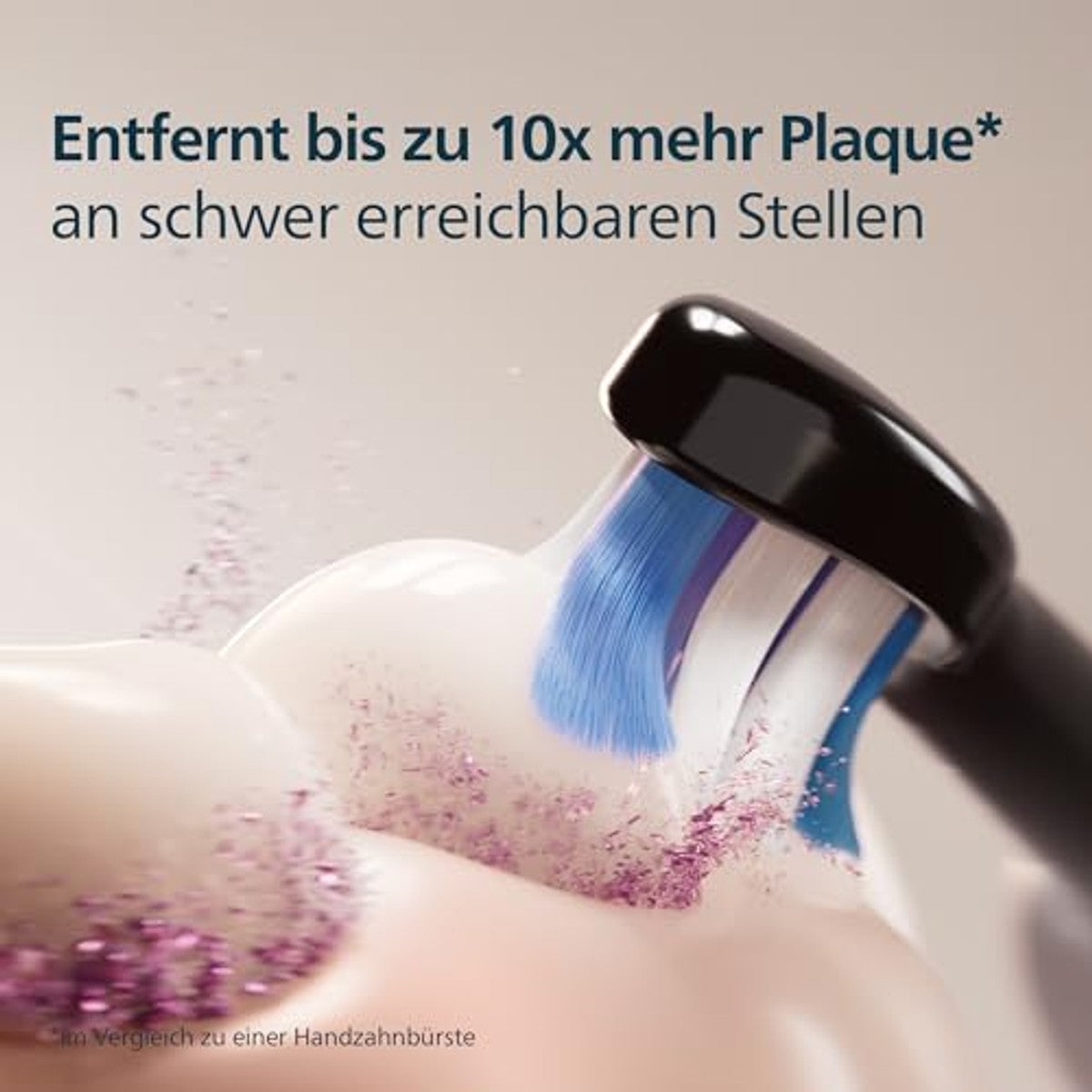 Philips Sonicare S2 Sensitive, originele vervangende borstelkoppen, zwart, 6 stuks, HX6056/88 – PHILIPS