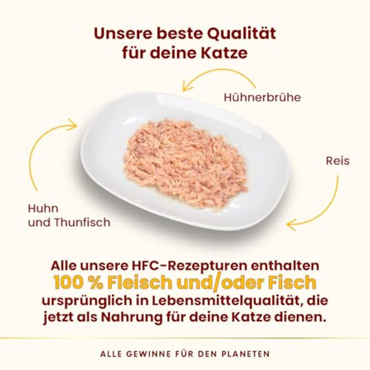 Almo Nature HFC Natural Kattenvoer Nat Kip en Tonijn 24 x 70 g - 6-pack