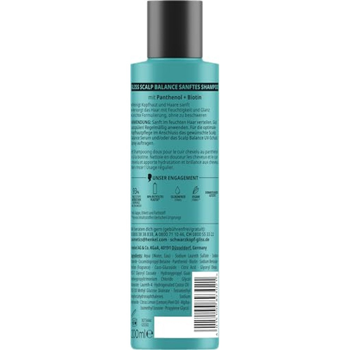 Gliss Scalp Balance Zachte shampoo 200 ml – Gliss