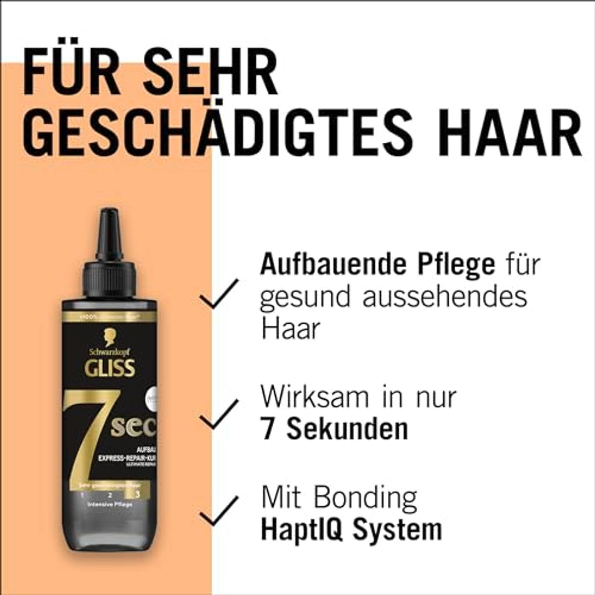 Gliss 7 Sec Express-Repair Kur Ultimate Repair 200 ml – Gliss