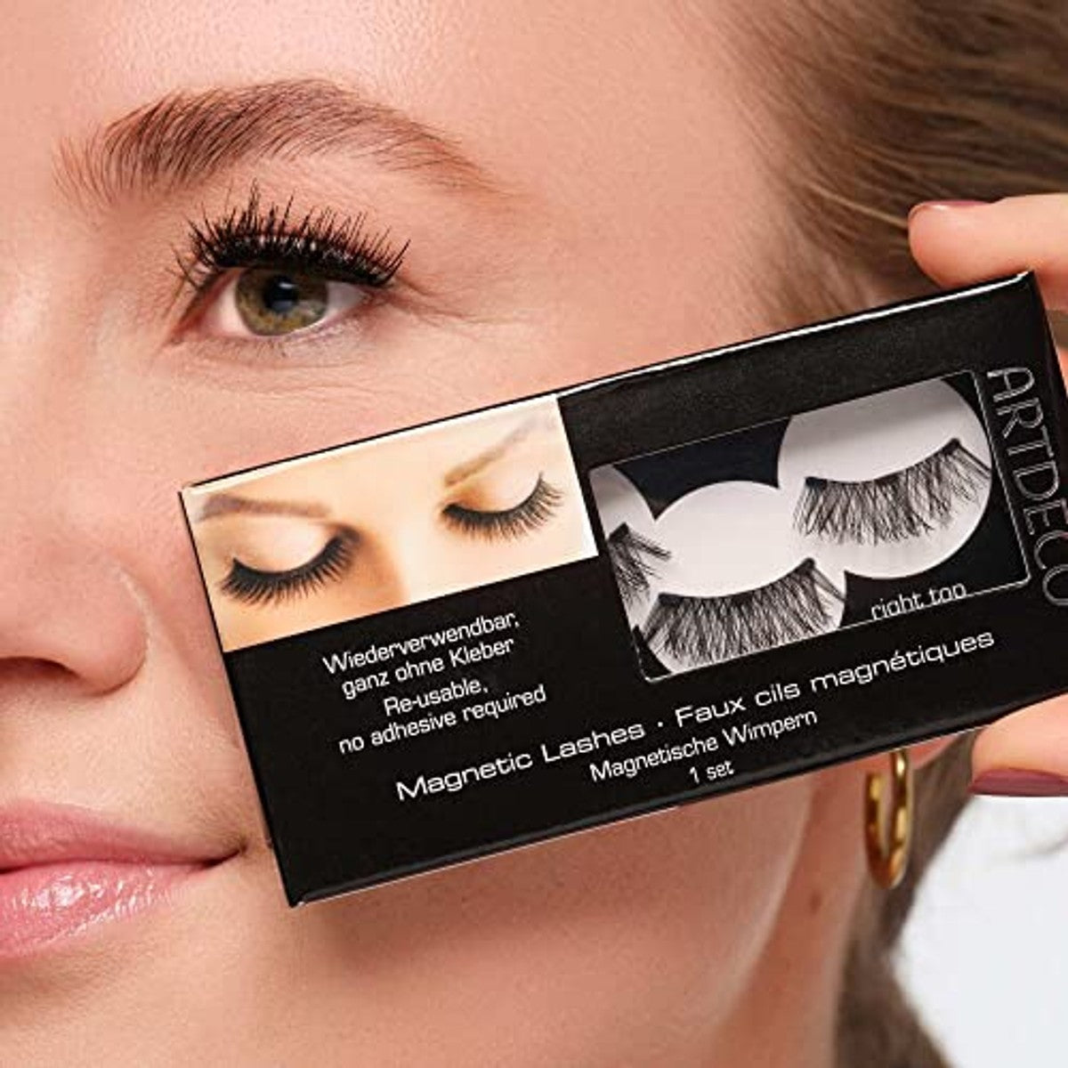 Artdeco magnetische wimpers street style 1 paar - 3-pack