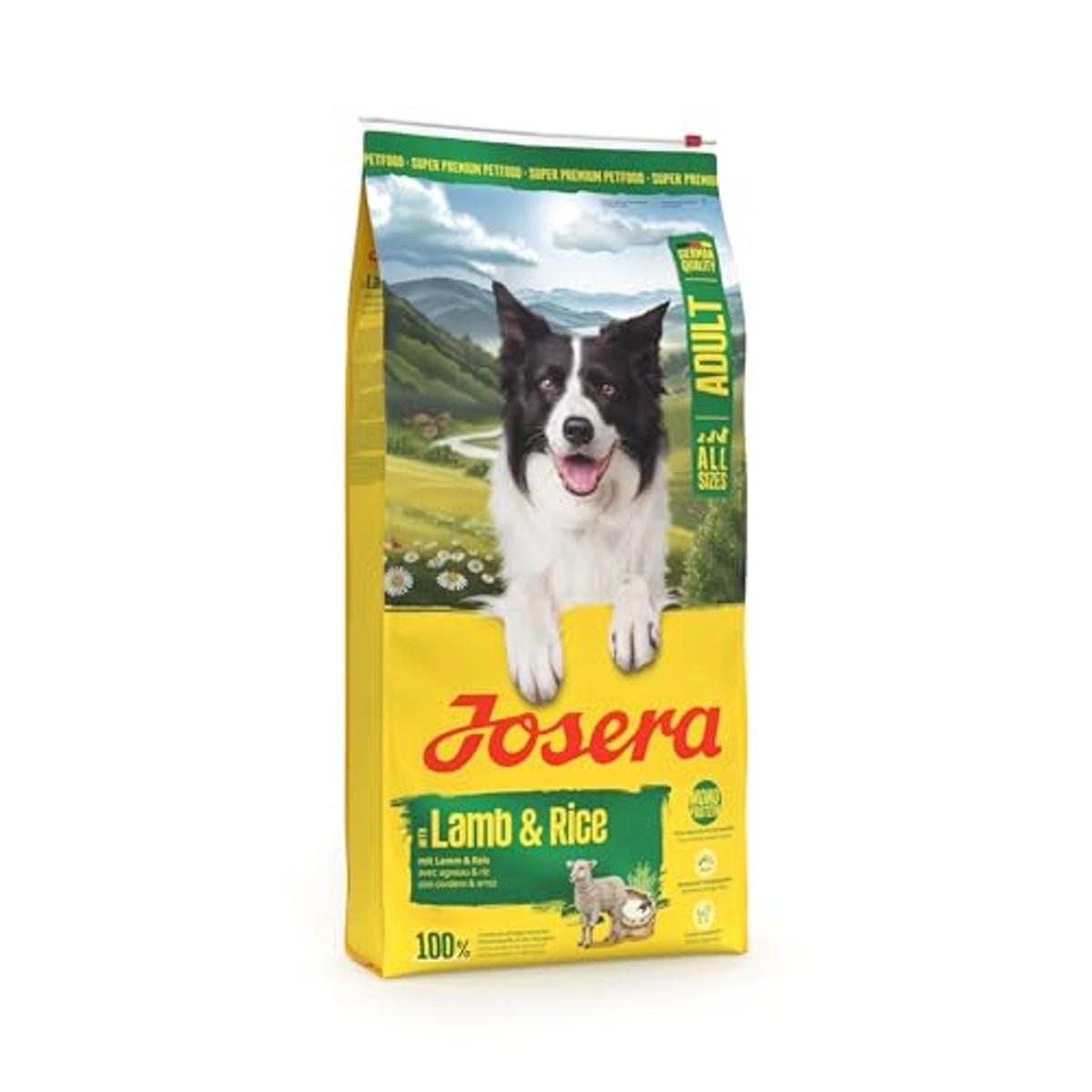 JOSERA Lam & Rijst (12,5 kg) | Droogvoer voor volwassen honden | Adult – Josera