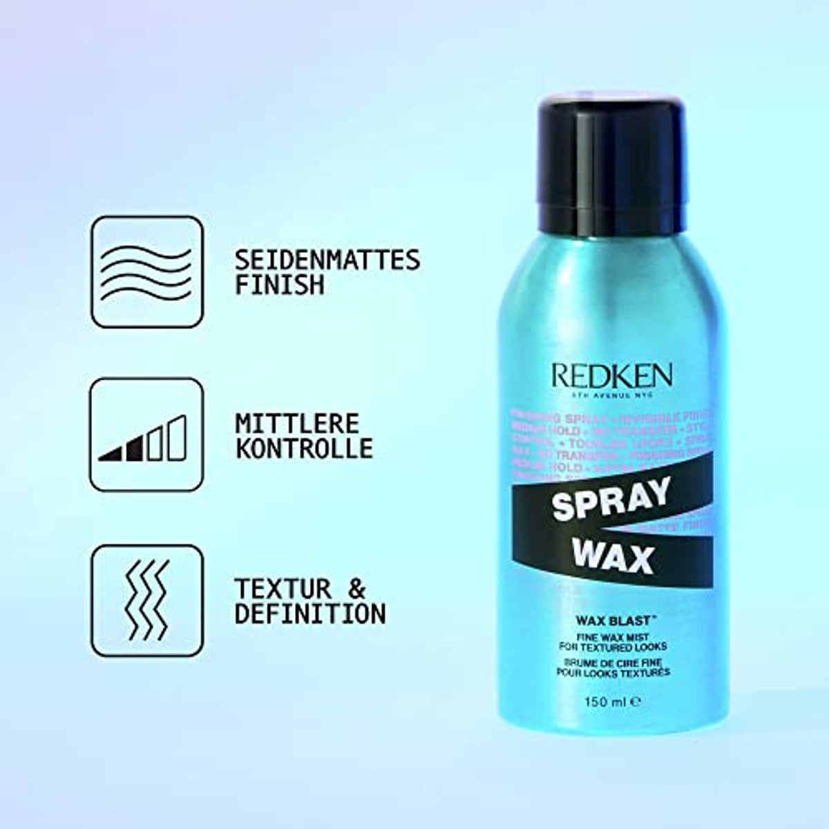 Redken Spray Wax Texturerende Spuitwax voor Flexibele Grip 150 ml