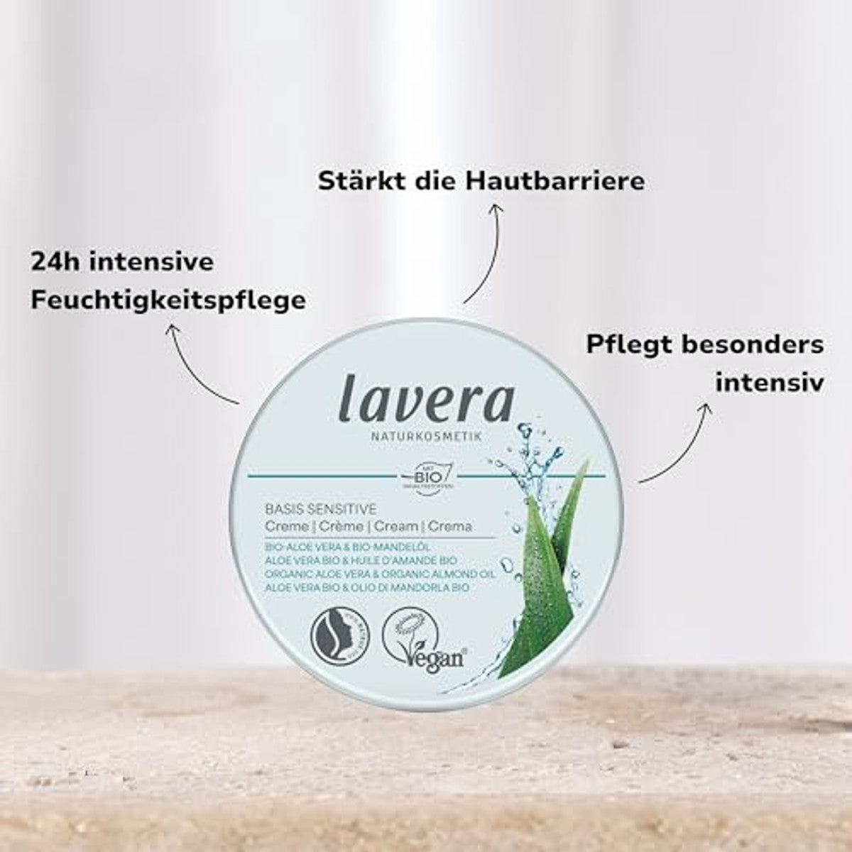 lavera Basis Sensitive Crème 150 g – lavera