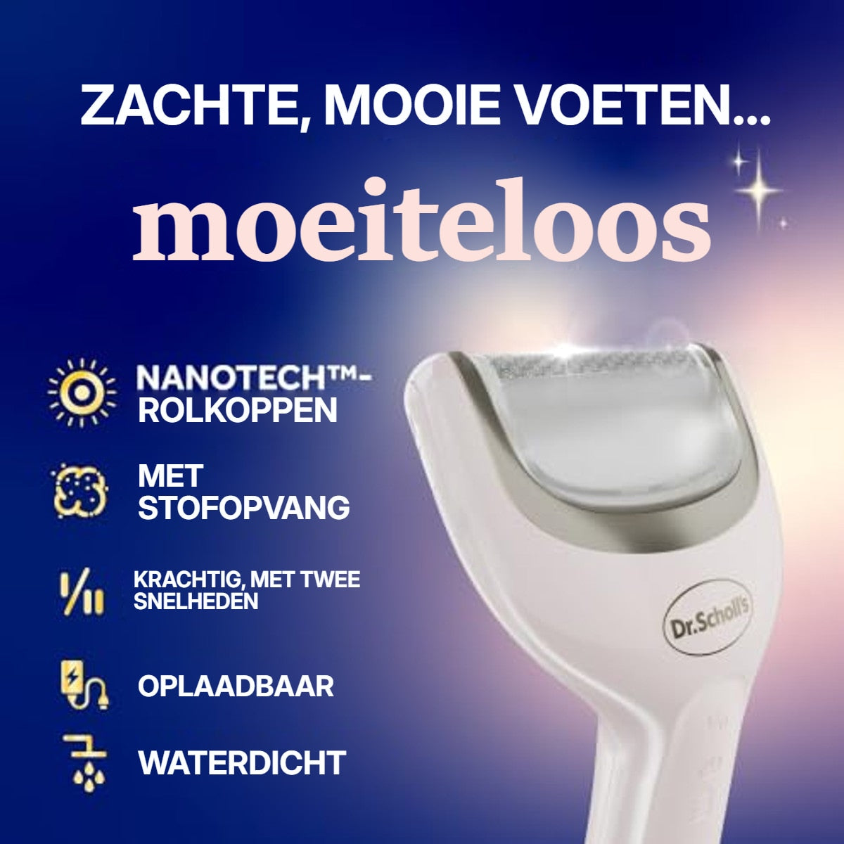 Dr. Scholl's Pedi Perfect Luxe eeltverwijderaar met 60 ml crème 3 x 60 ml - Voordeelverpakking – foto 4