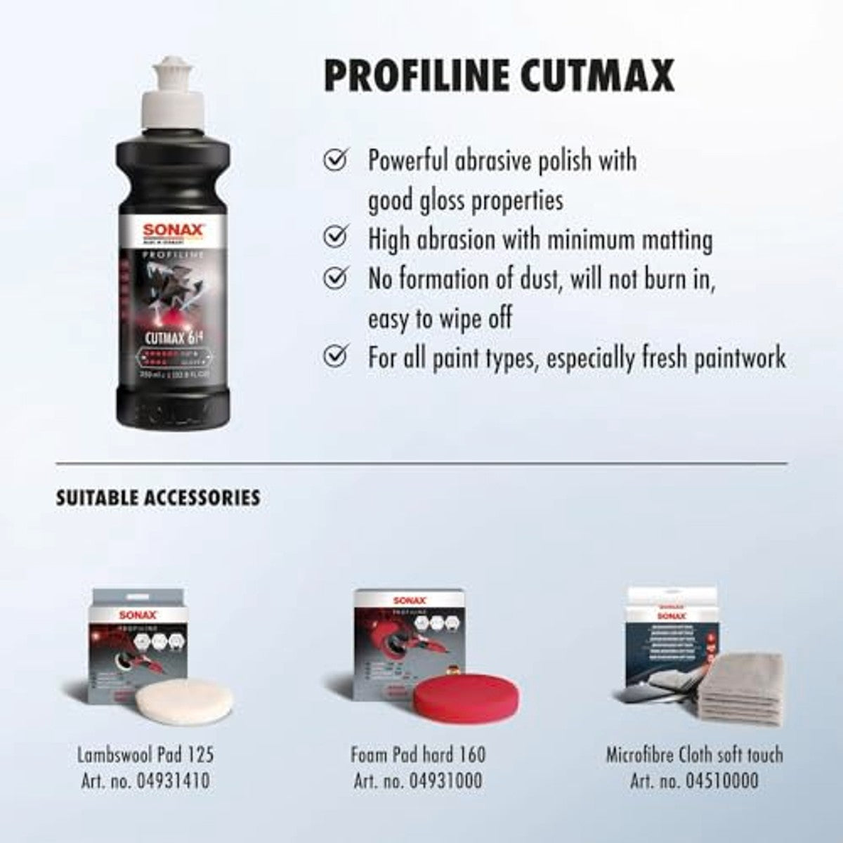 SONAX PROFILINE CutMax 250 ml – SONAX