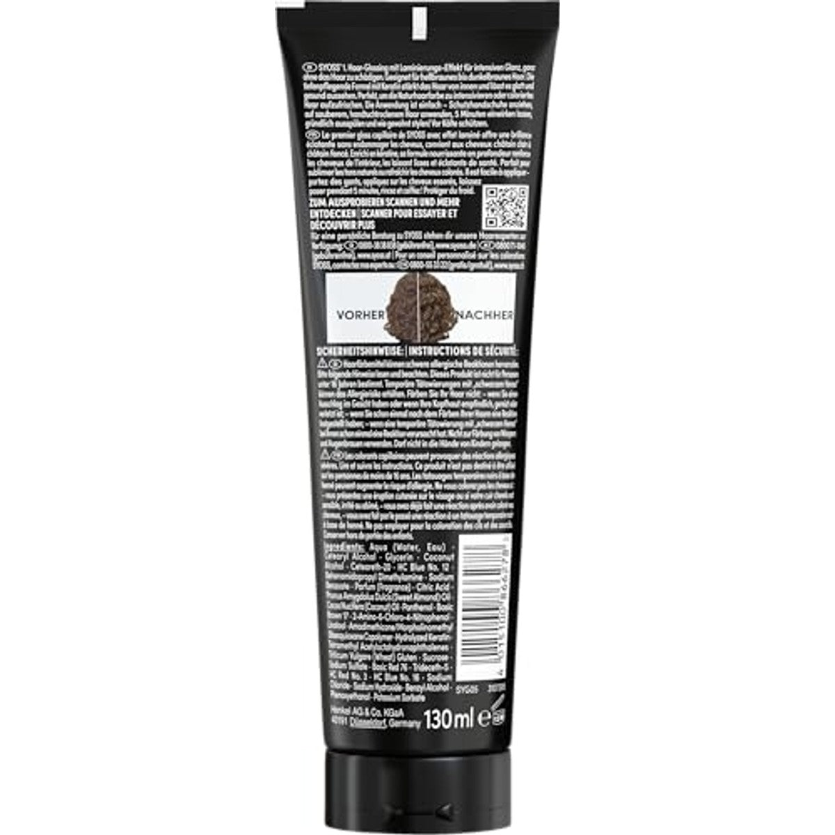 Syoss Color Glaze Glossing Koel middenbruin 130 ml – Syoss