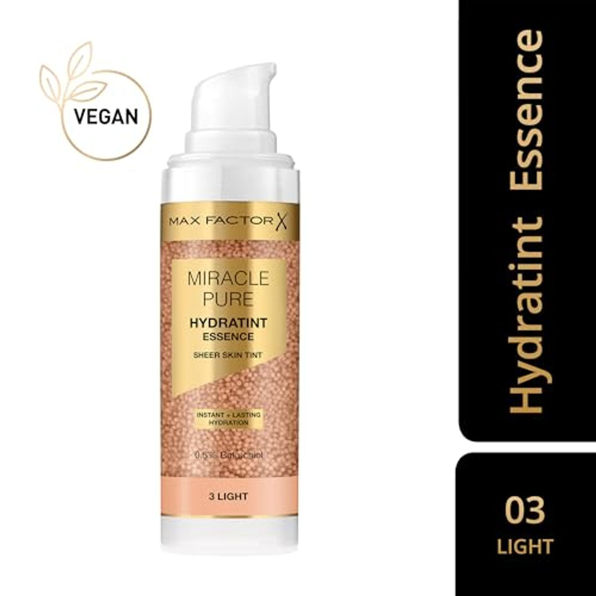 Max Factor Miracle Pure Hydratint Essence 30 ml Fb 3 Light - 3 stuks