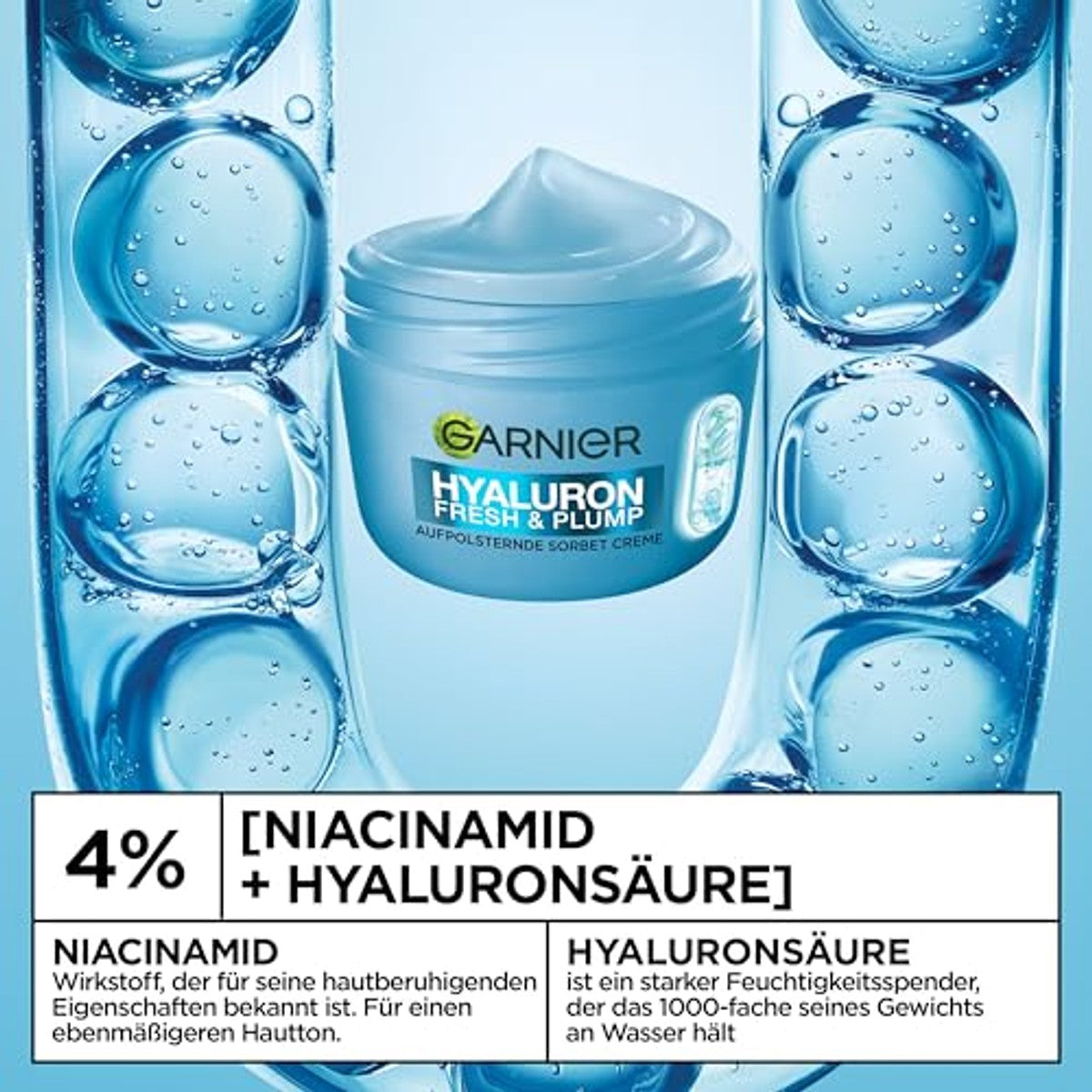 Garnier Hyaluron Fresh & Plump Sorbet Crème 85 ml – Garnier