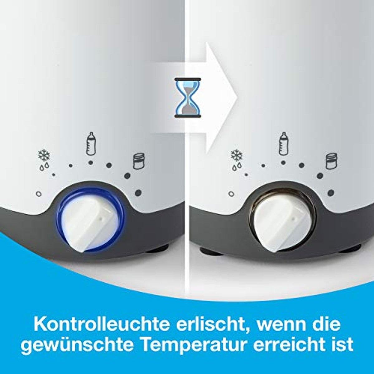 NUK Thermo 3-in-1 flessenwarmer + portioneerder 3 stuks – NUK