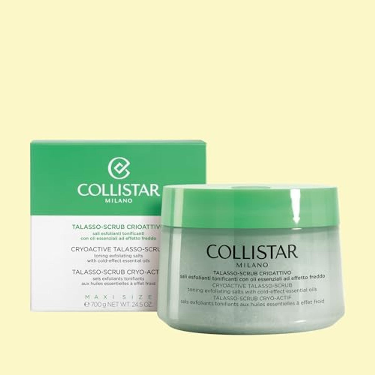 Collistar Talasso Crioactief Lichaamsscrub met Koudeffect 700 g