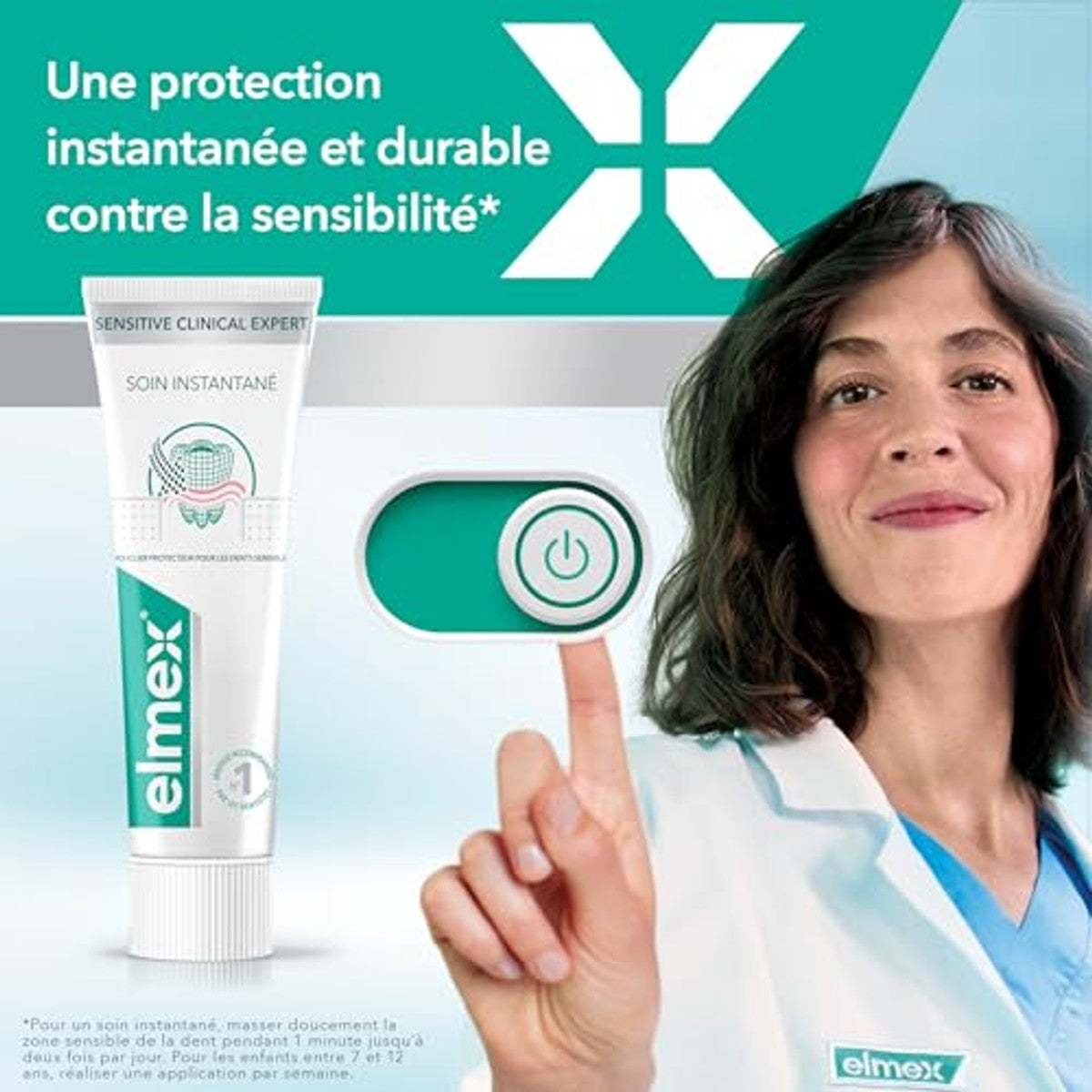 ELMEX Sensitive Instant Care Fluoride Tandpasta - 6-pack