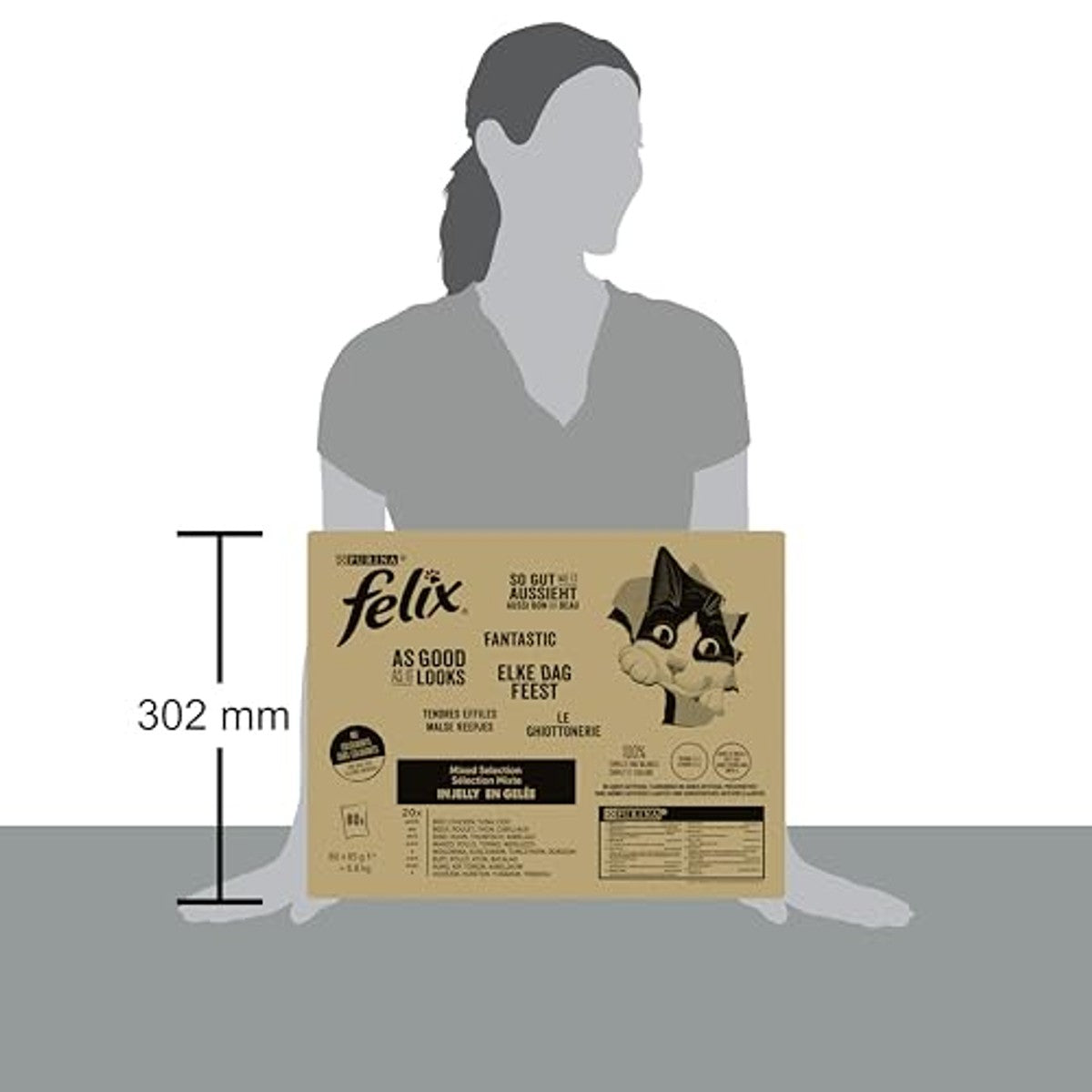 Felix Delicaat conisch kattenvoer gelei 80 x 85 g – Felix