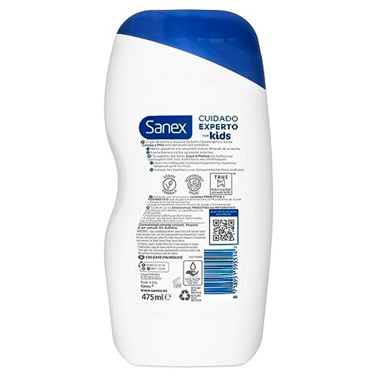 Sanex Care Experto Kids douchegel 6 stuks x 475 ml – Sanex