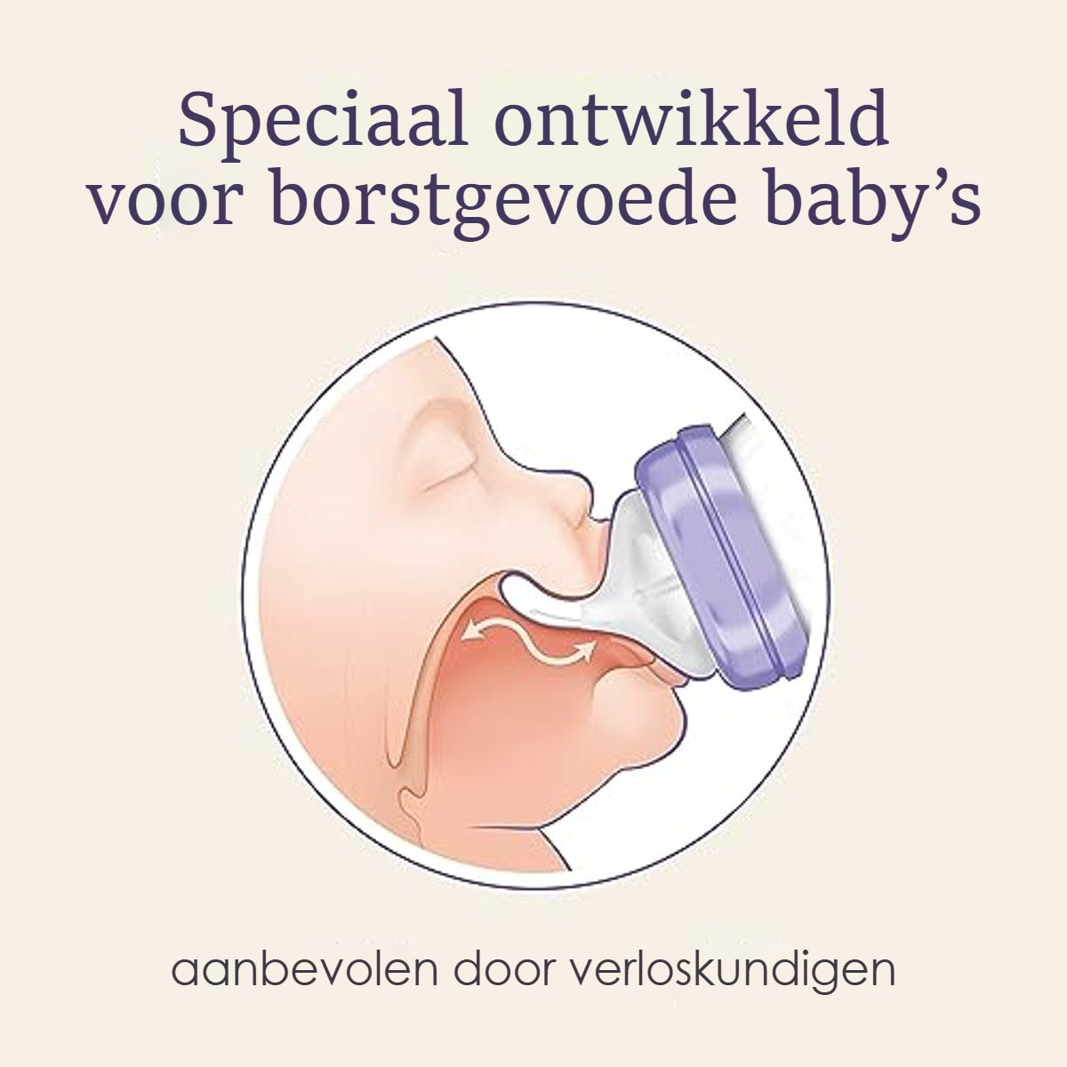 Lansinoh Drinkfles met Brede Hals en NaturalWave-speen Glas - 6-pack – foto 4