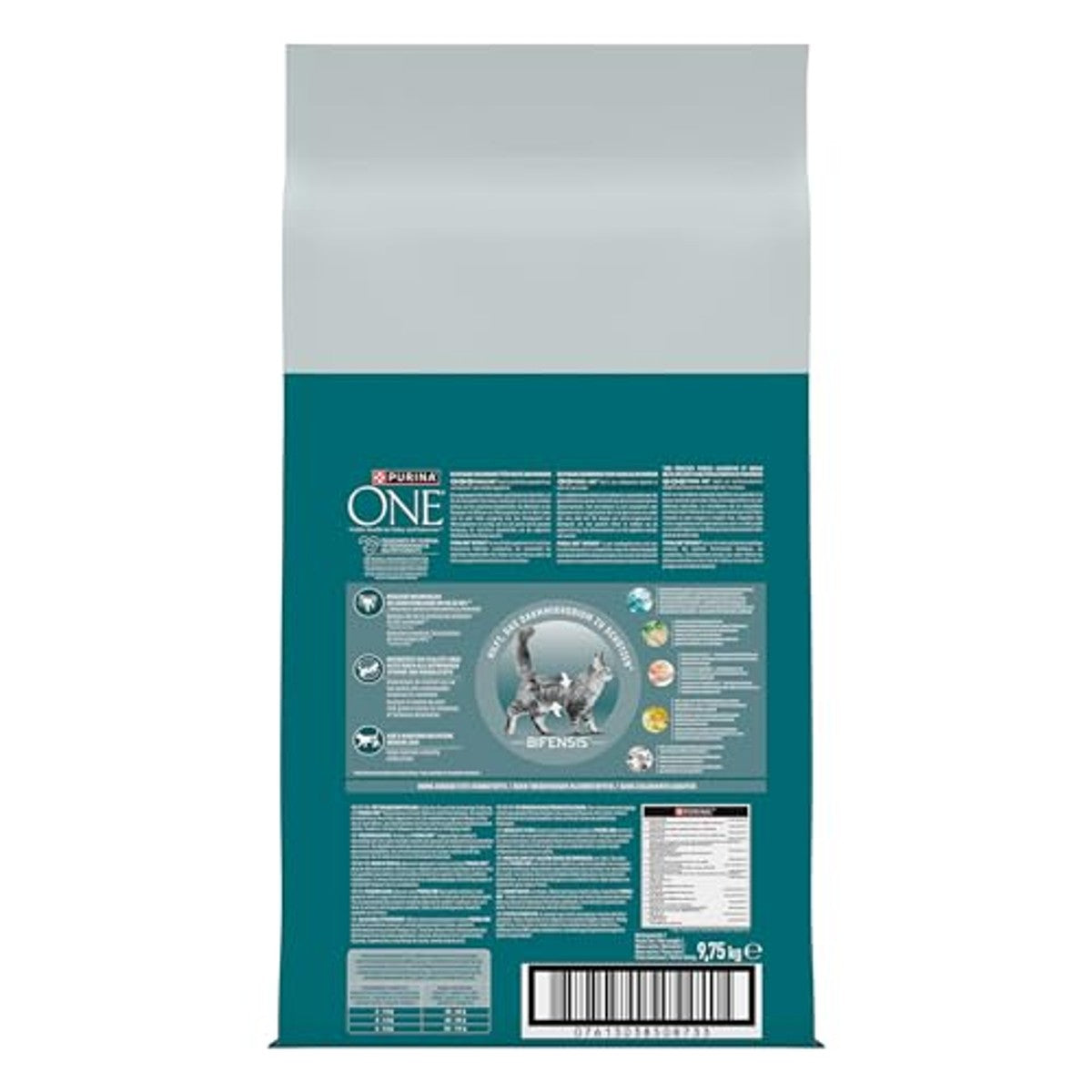 PURINA ONE Bifensis Adult Kattenvoer droog, rijk aan kip, per stuk verpakt (1 x 9,75 kg) – PURINA ONE