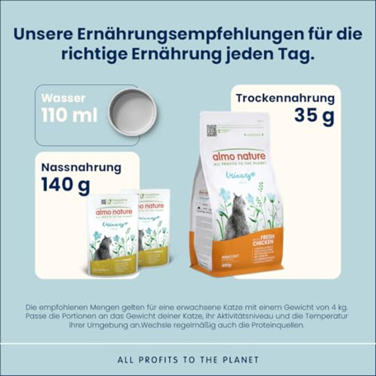 Almo Nature Urinary Help Kattenvoer met Kalkoen 30 x 70 g - 6-pack