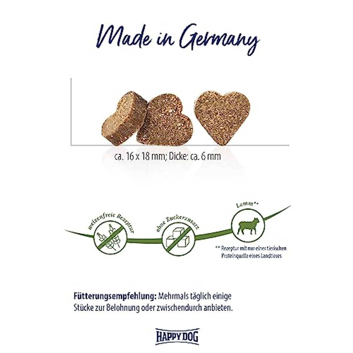Happy Dog SoftSnack Nieuw-Zeeland hondensnack 100 g - 6-pack