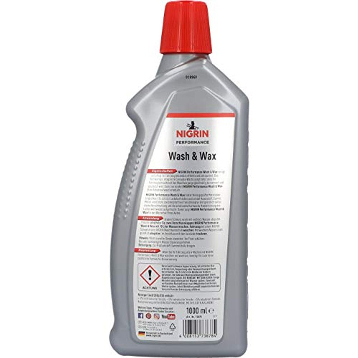NIGRIN Performance Wash & Wax Turbo 73878 3 x 1 liter - Voordeelverpakking – foto 4